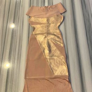 HERVE LEGER Gown, Size XS, NWT